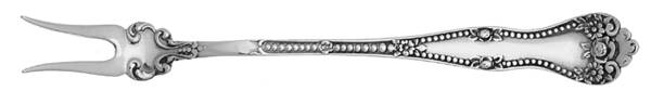 UNF741 (Sterling) Short Handle Pickle/Olive Fork