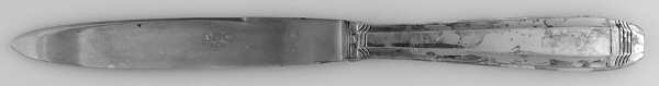 UNF1141 (Silverplate) Modern Hollow Knife