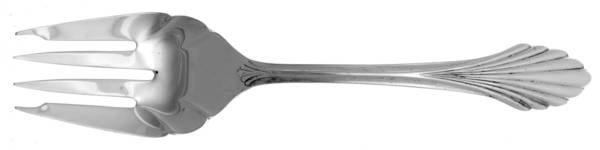UNF1211 (Silverplate) Medium Solid Cold Meat Serving Fork