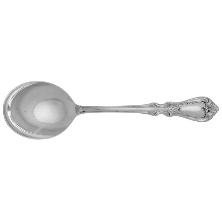 UNF1877 (Sterling) Round Bowl Soup Spoon (Cream Soup)