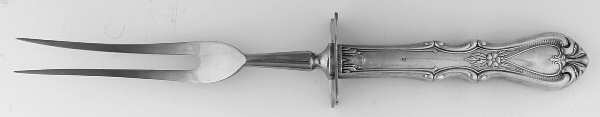 UNF1877 (Sterling) Large Stainless-Prong Roast Carving Fork