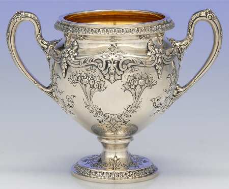 7845 (Sterling, Hollowware) Mini Open Sugar Bowl