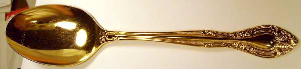 UNF1233 (Stainless, Gold Electroplate) Teaspoon