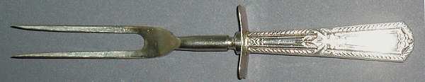 UNF1234 (Sterling) Small Steak Carving Fork with Stainless Prongs