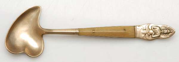UNF1883 (Brass) Large Solid Jelly Server