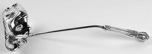 UNF1259 (Sterling) Punch Ladle with Silverplate Bowl