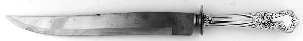 UNF1259 (Sterling) Large Stainless Blade Roast Carving Knife
