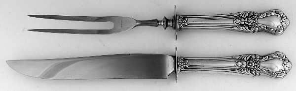 UNF1259 (Sterling) Small 2-Piece Steak Carving Set w/Stainless Blade
