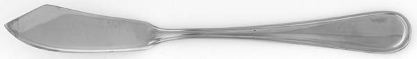 UNF1268 (Stainless) Flat Handle Master Butter Knife