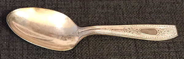 UNF1897 (Silverplate) Straight Handle Baby Spoon