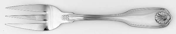 UNF1900 (Stainless) Large Solid Cold Meat Serving Fork
