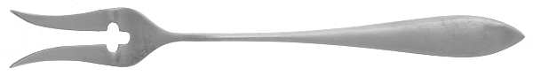 UNF1279 (Sterling) Short Handle Pickle/Olive Fork
