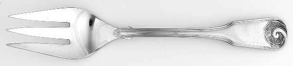 UNF1910 (Stainless) Medium Solid Cold Meat Serving Fork