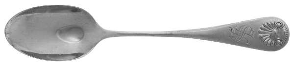 UNF762 (Sterling) Monogram Teaspoon