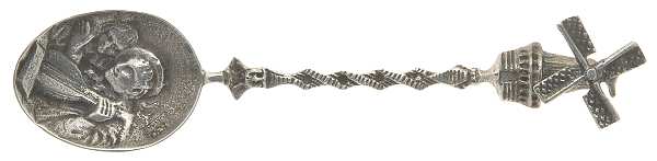 Netherlands Sterling Flatware Souvenir Spoon