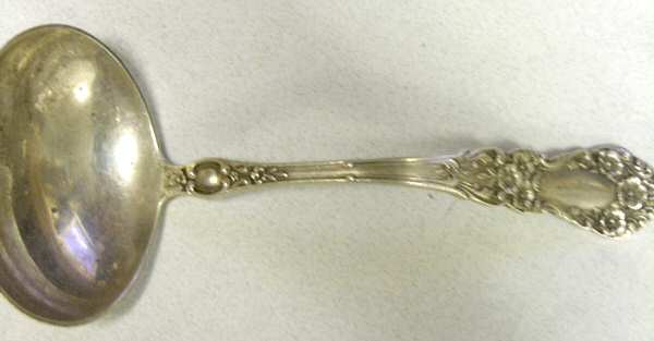 UNF1830 (Sterling) Solid Gravy Ladle