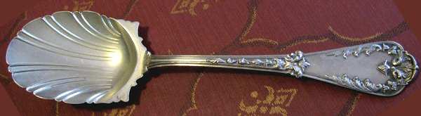 UNF1913 (Sterling) Solid Smooth Berry/Casserole Spoon