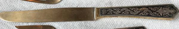 UNF765 (Bronzeware) New French Hollow Knife