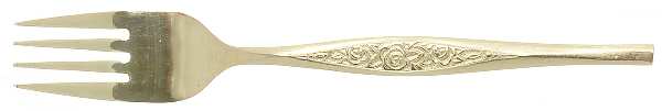 UNF1300 (Gold Electroplate) Individual Salad Fork