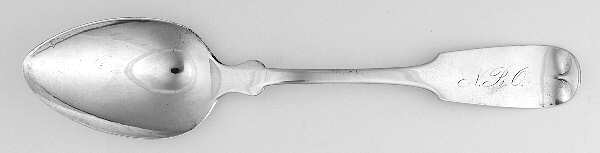 Coin Silver Flatware Tablespoon (Serving Spoon)