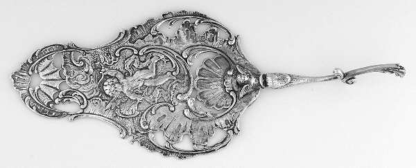 Coin Silver Flatware Solid Pastry Server