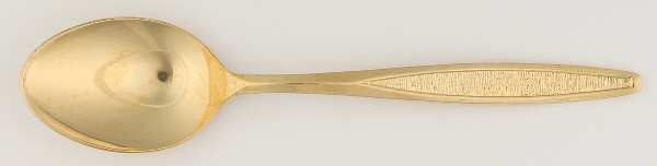 UNF7566 (Gold Electroplate) Place/Oval Soup Spoon