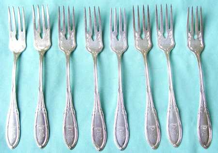 800-111 (Sterling) Individual Solid Fish Fork