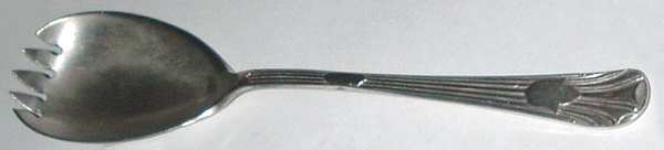 UNF1920 (Silverplate) Solid Salad Serving Fork