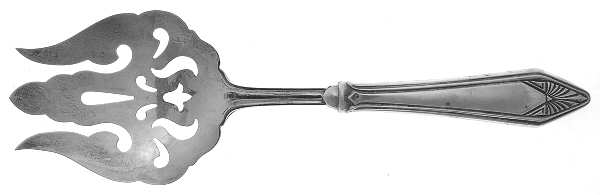 UNF1310 (Sterling) Salad Serving Fork with Plated Prongs