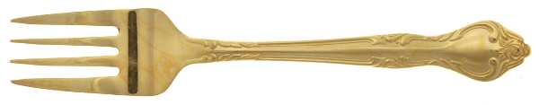 UNF1927 (Gold Electroplate) Individual Salad Fork