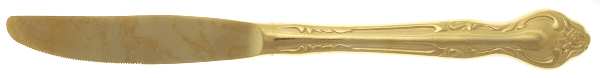 UNF1927 (Gold Electroplate) Modern Hollow Knife