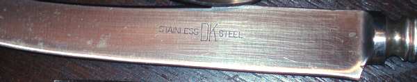 Dk1 (Silverplate) New French Hollow Knife