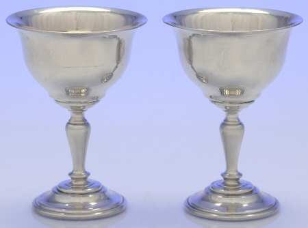 Pewter Hollowware Wine Goblet - Set of 2