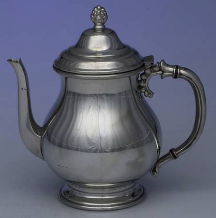 Shirley Pewter Hollowware Tea Pot