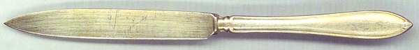 UNF1324 (Silverplate) Individual Solid Fruit Knife