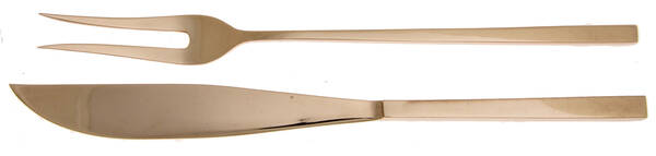 UNF1950 (Brass) Large 2-Piece Roast Carving Set w/Stainless Blade