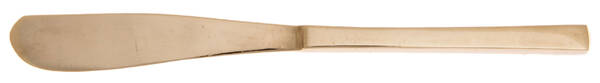 UNF1950 (Brass) Flat Handle Butter Spreader