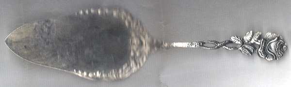 UNF1326 (Silverplate) Large Solid Pie Knife