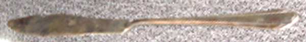 800-122 (Sterling) Individual Solid Fish Knife
