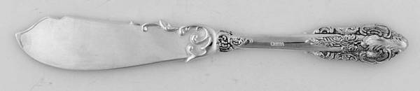 UNF1958 (Silverplate) Hollow Handle Master Butter Knife