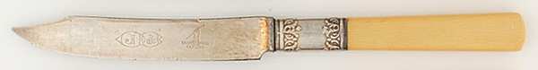UNF1333 (Sterling) Individual Fruit Knife with Silverplate Blade