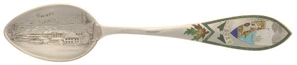 Canada Souvenir Spoons (Sterling) Canada Demitasse Spoon