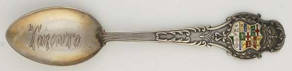 Canada Souvenir Spoons (Sterling) Canada Five O'Clock Spoon