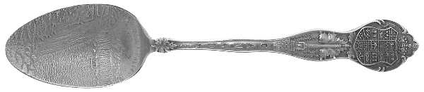 Canada Souvenir Spoons (Sterling) Canada Teaspoon