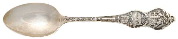 Canada Souvenir Spoons (Sterling) Canada Teaspoon