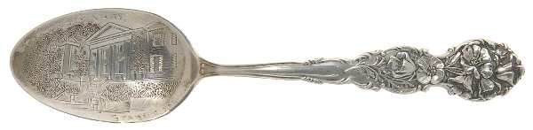 States & Cities Souvenir Spoons (Sterling) Virginia Five O'Clock Spoon