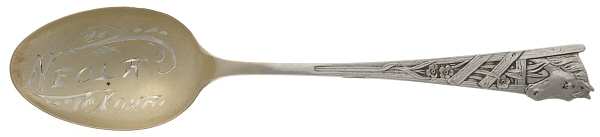 States & Cities Souvenir Spoons (Sterling) Idaho Demitasse Spoon