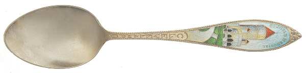 States & Cities Souvenir Spoons (Sterling) Ohio Teaspoon