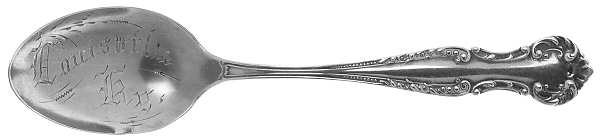 States & Cities Souvenir Spoons (Sterling) Kentucky Five O'Clock Spoon