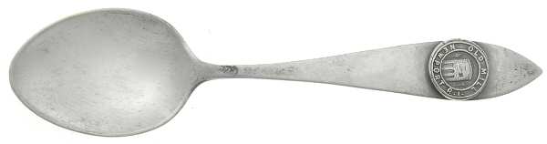 States & Cities Souvenir Spoons (Sterling) Rhode Island Demitasse Spoon